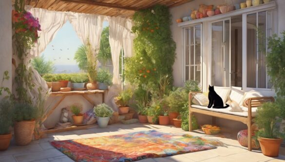 balkon dla kota aran acja