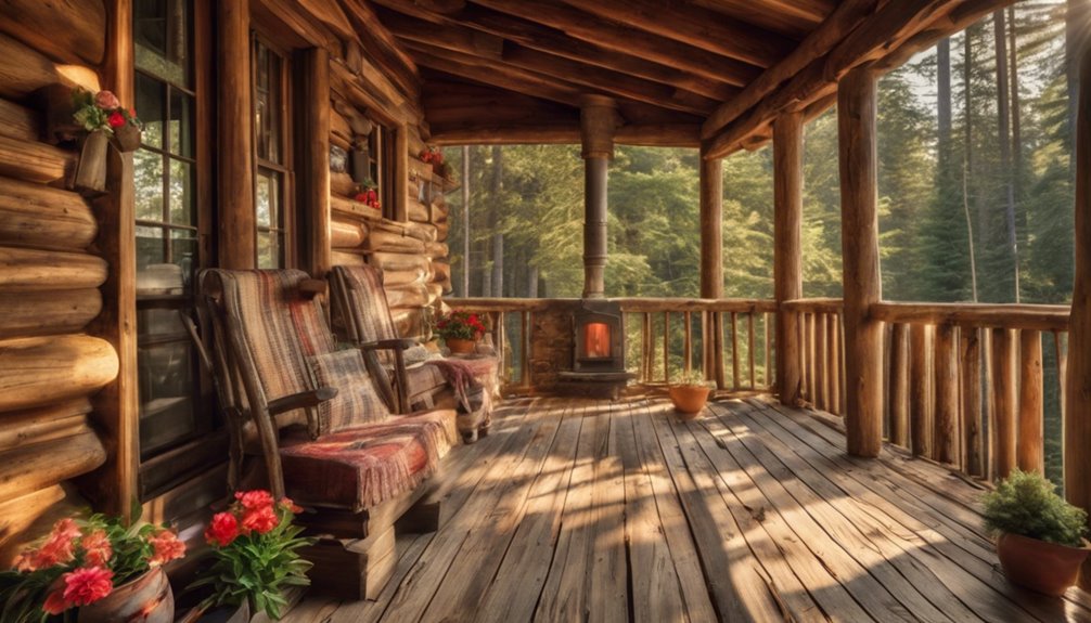 design summer cottage interior